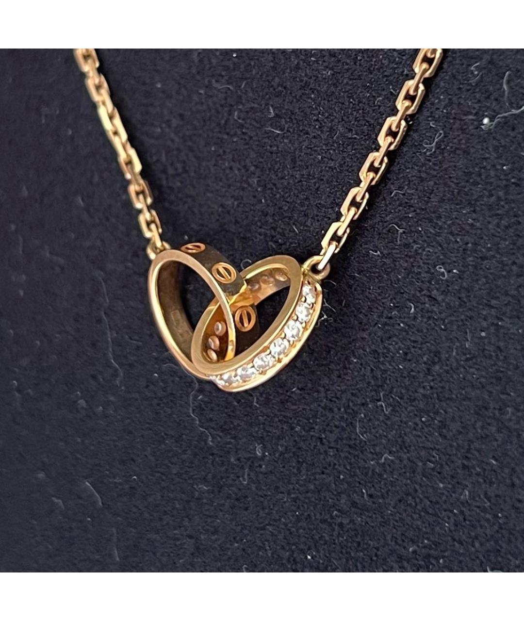 CARTIER Золотое колье из розового золота, фото 5