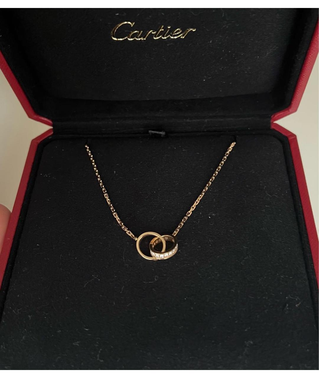 CARTIER Золотое колье из розового золота, фото 3