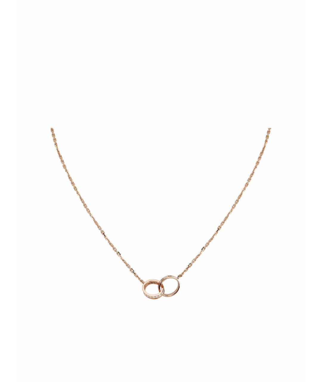CARTIER Золотое колье из розового золота, фото 1