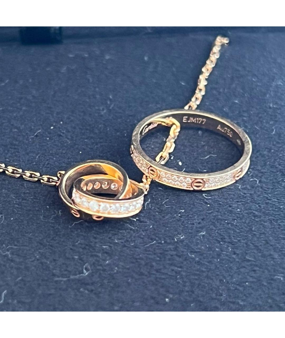 CARTIER Золотой комплект из розового золота, фото 2