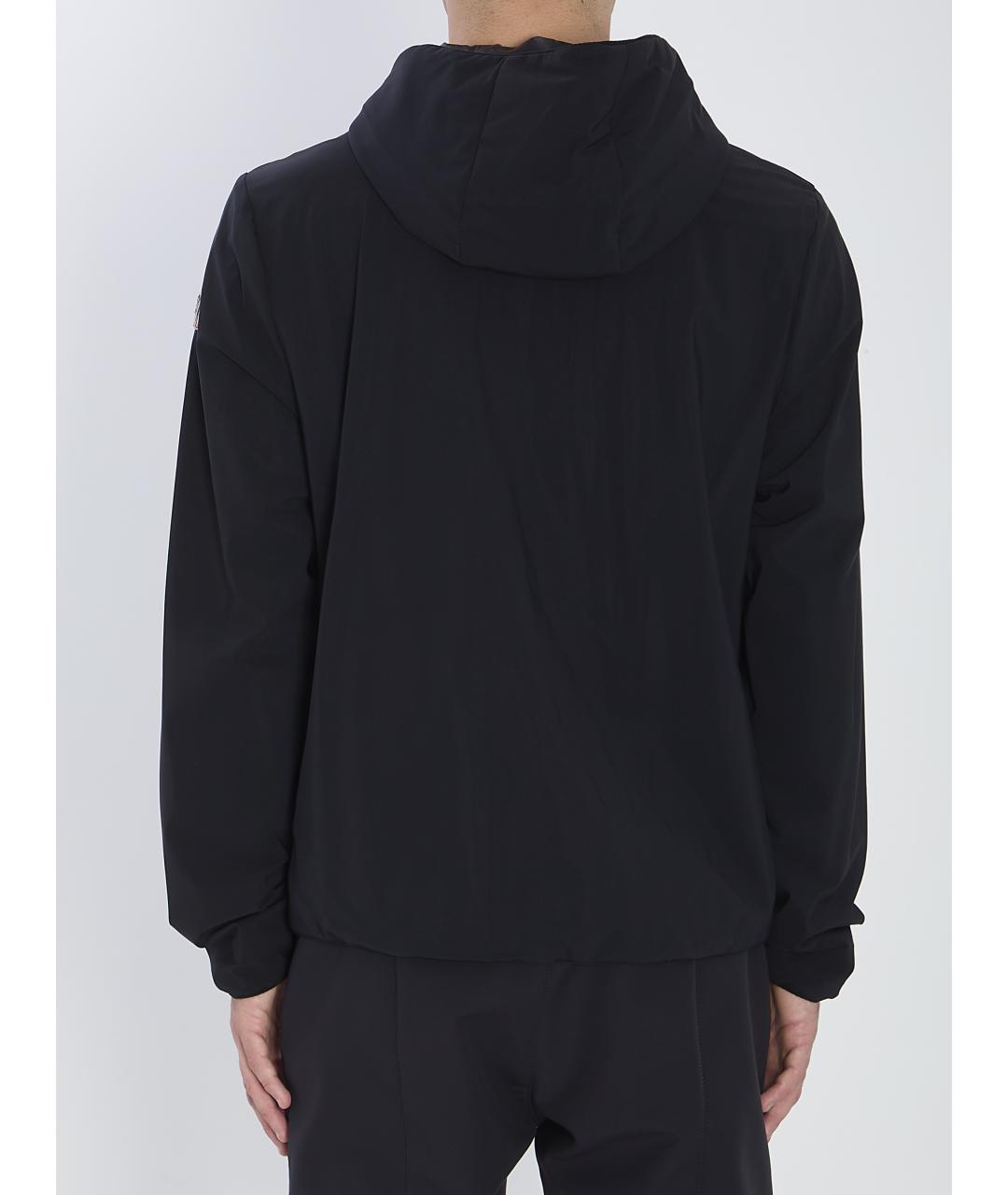 MONCLER GRENOBLE Черная полиэстеровая куртка, фото 5