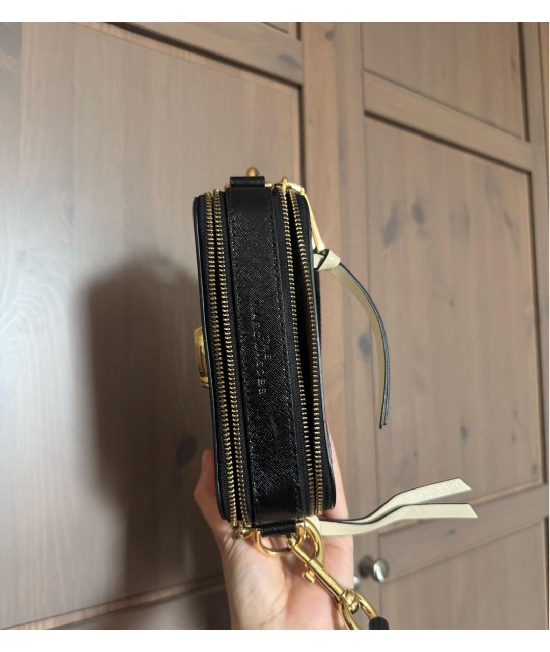 MARC JACOBS Бежевая кожаная сумка через плечо, фото 3