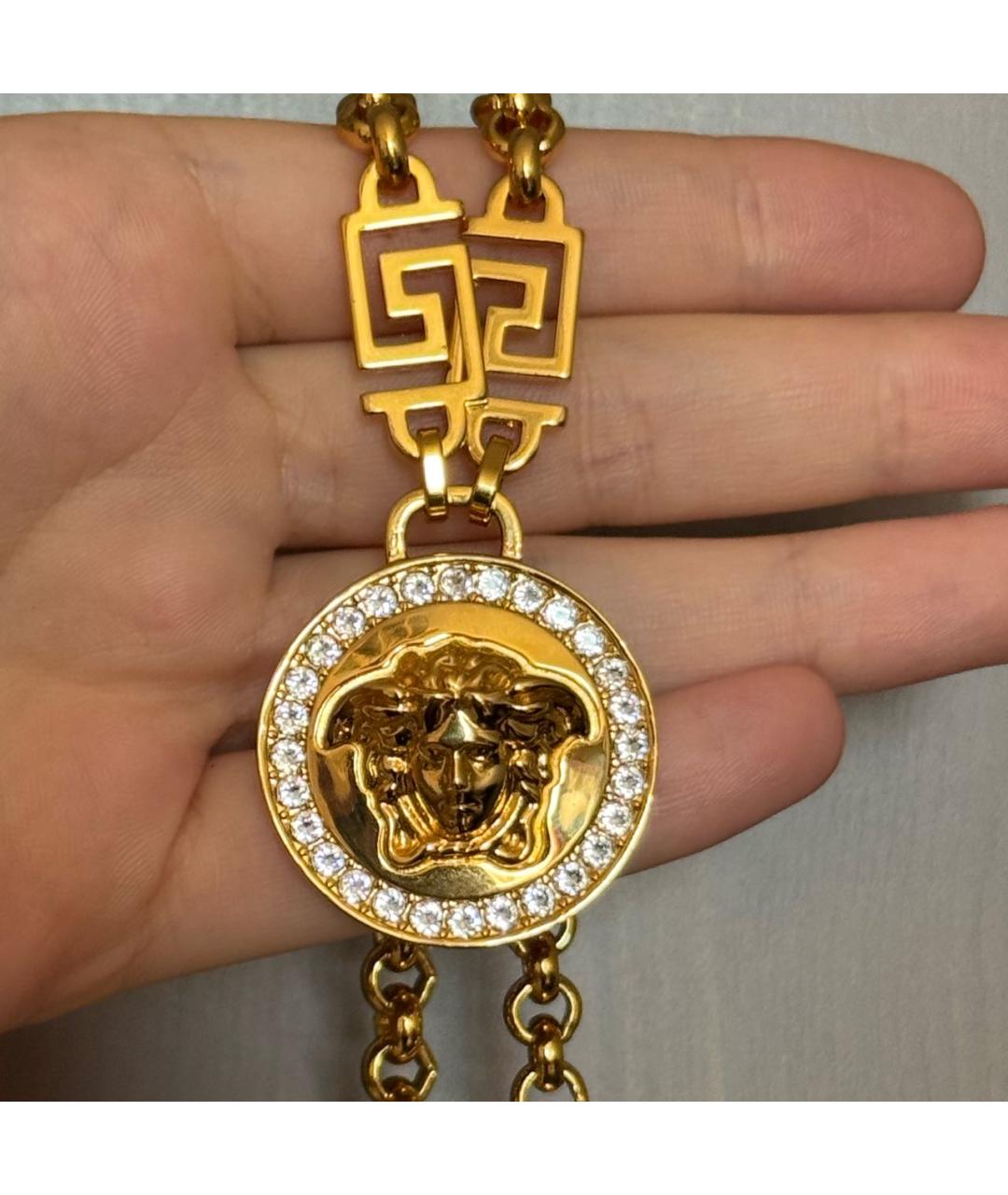 VERSACE Золотое колье, фото 6
