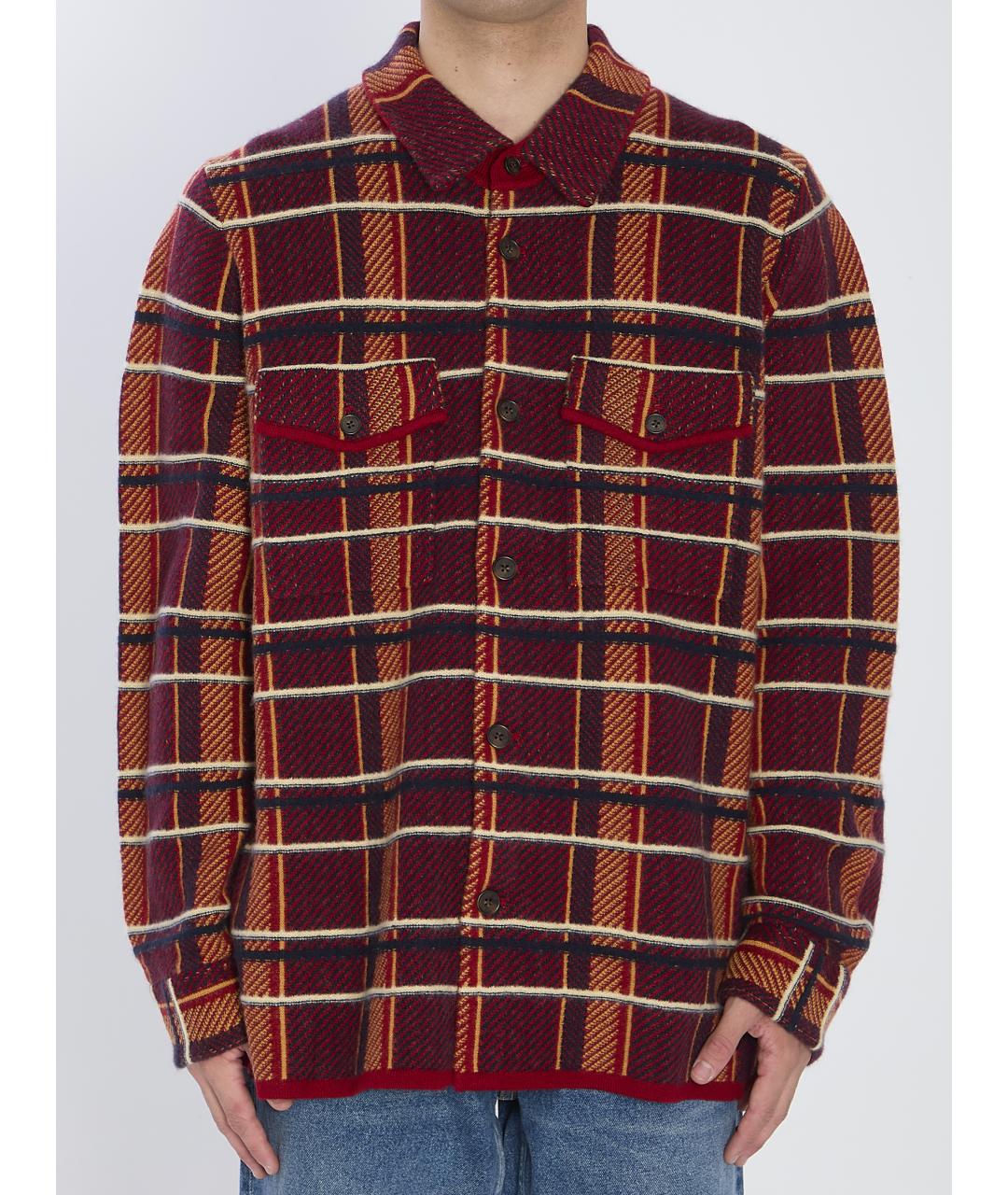 GUEST IN RESIDENCE Бордовая кашемировая рубашка, фото 2