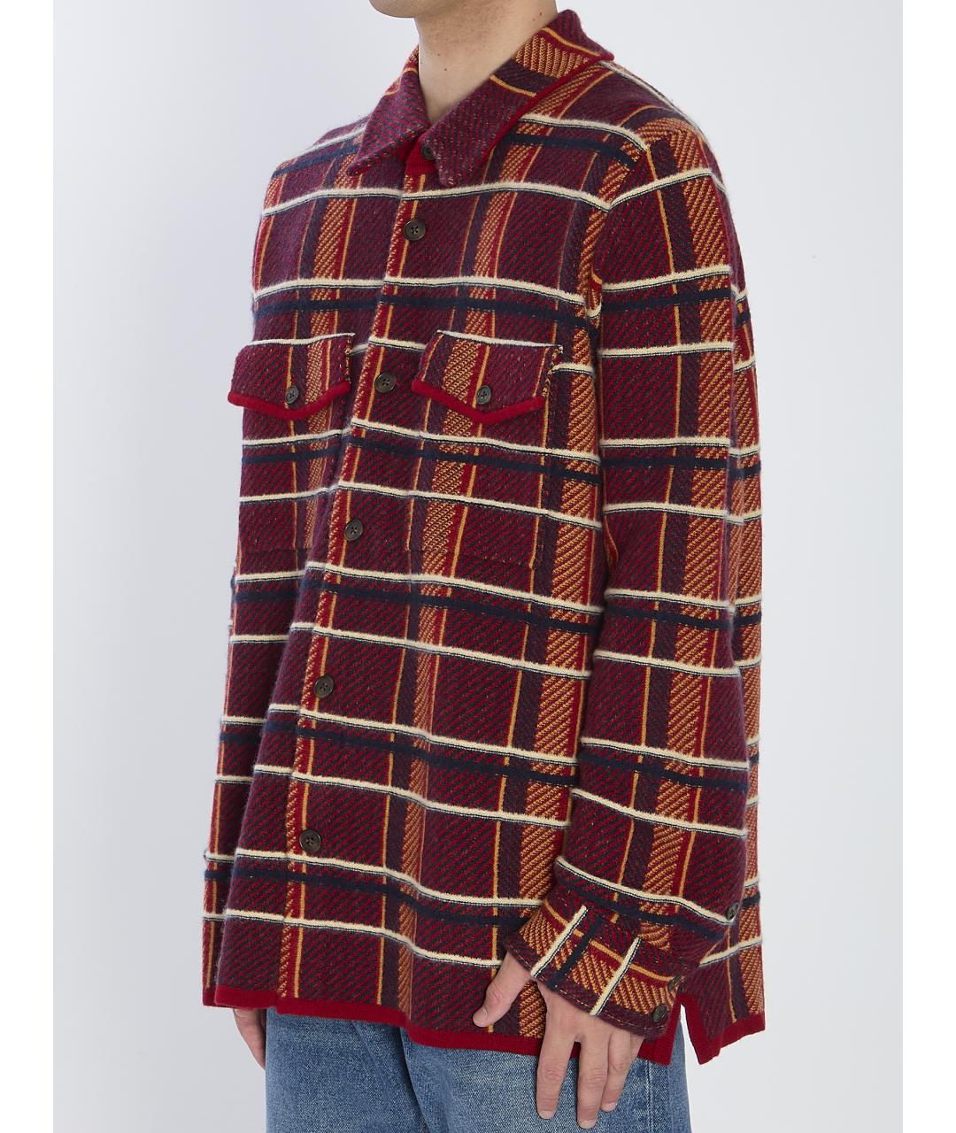GUEST IN RESIDENCE Бордовая кашемировая рубашка, фото 3