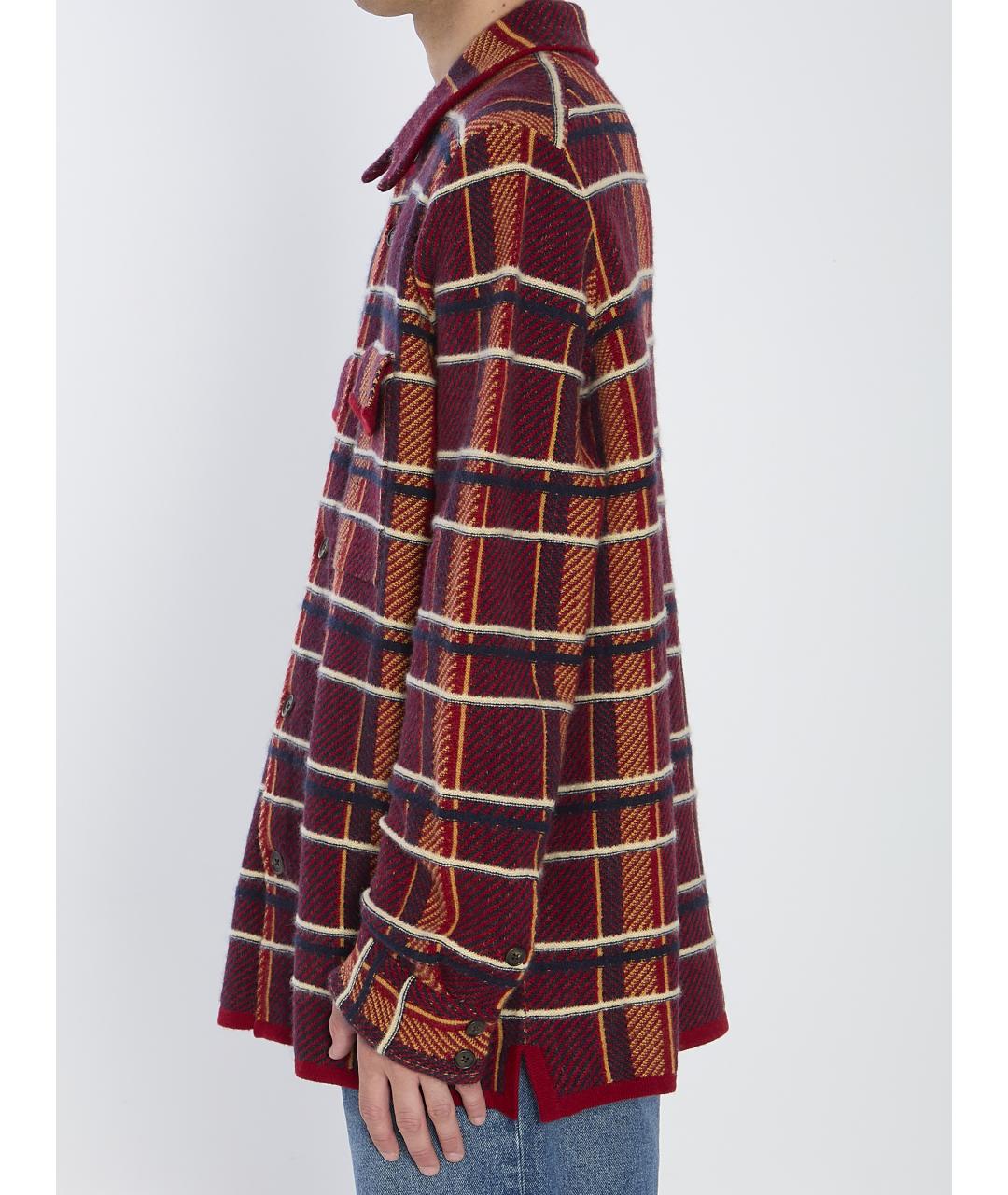 GUEST IN RESIDENCE Бордовая кашемировая рубашка, фото 4