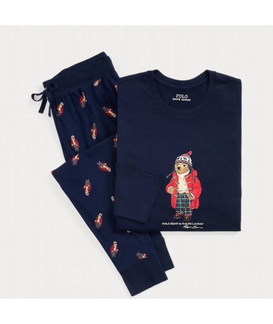 POLO RALPH LAUREN Темно-синяя пижама, фото 6