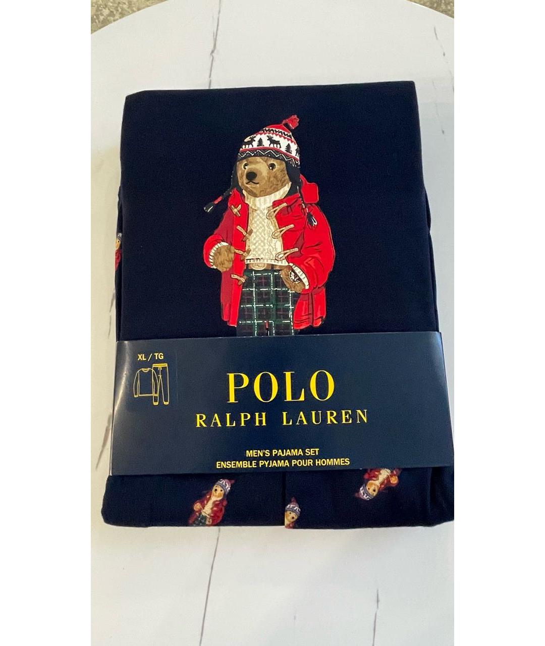 POLO RALPH LAUREN Темно-синяя пижама, фото 4