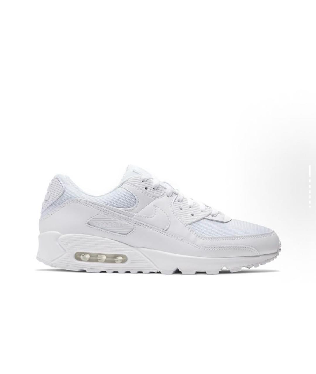 NIKE Белые текстильные кроссовки, фото 6