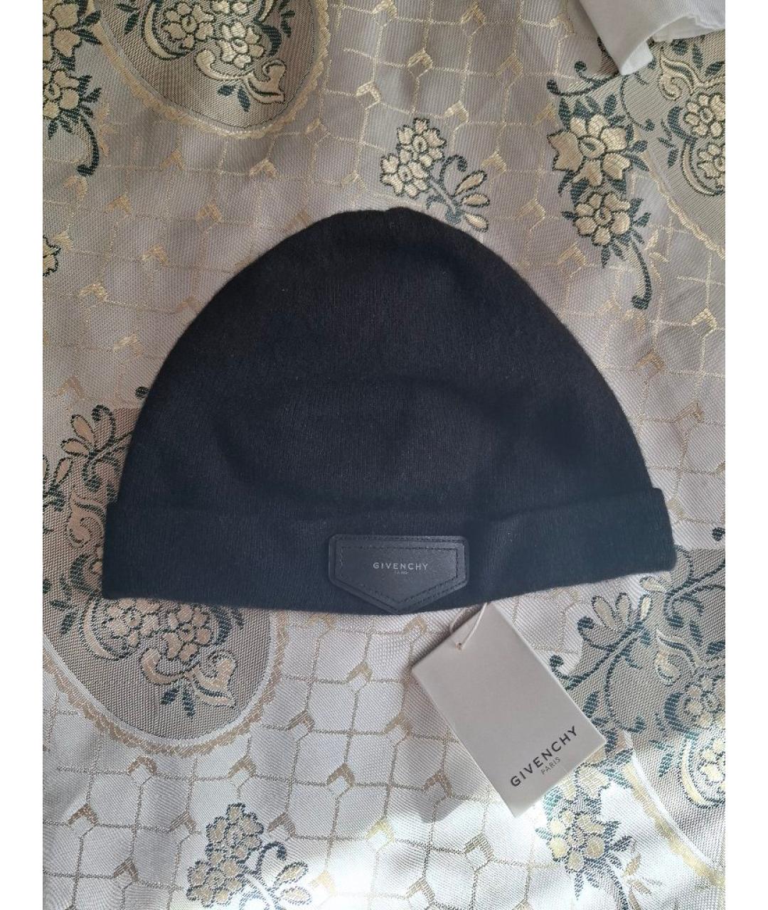 GIVENCHY Черная шерстяная шапка, фото 7