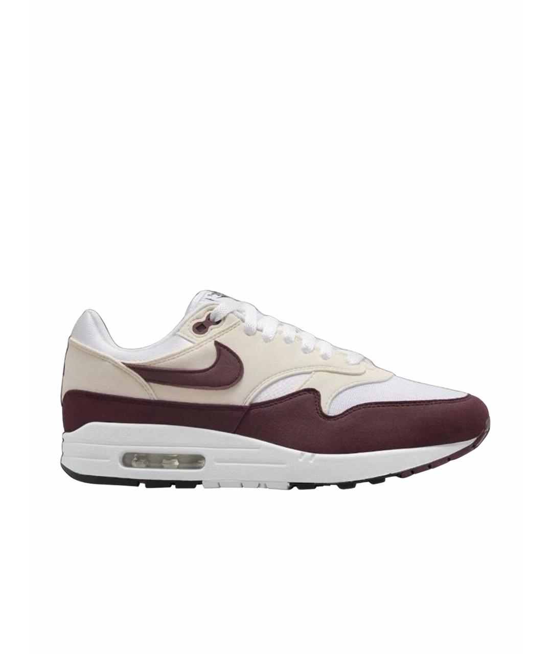 NIKE Бордовые текстильные кроссовки, фото 1
