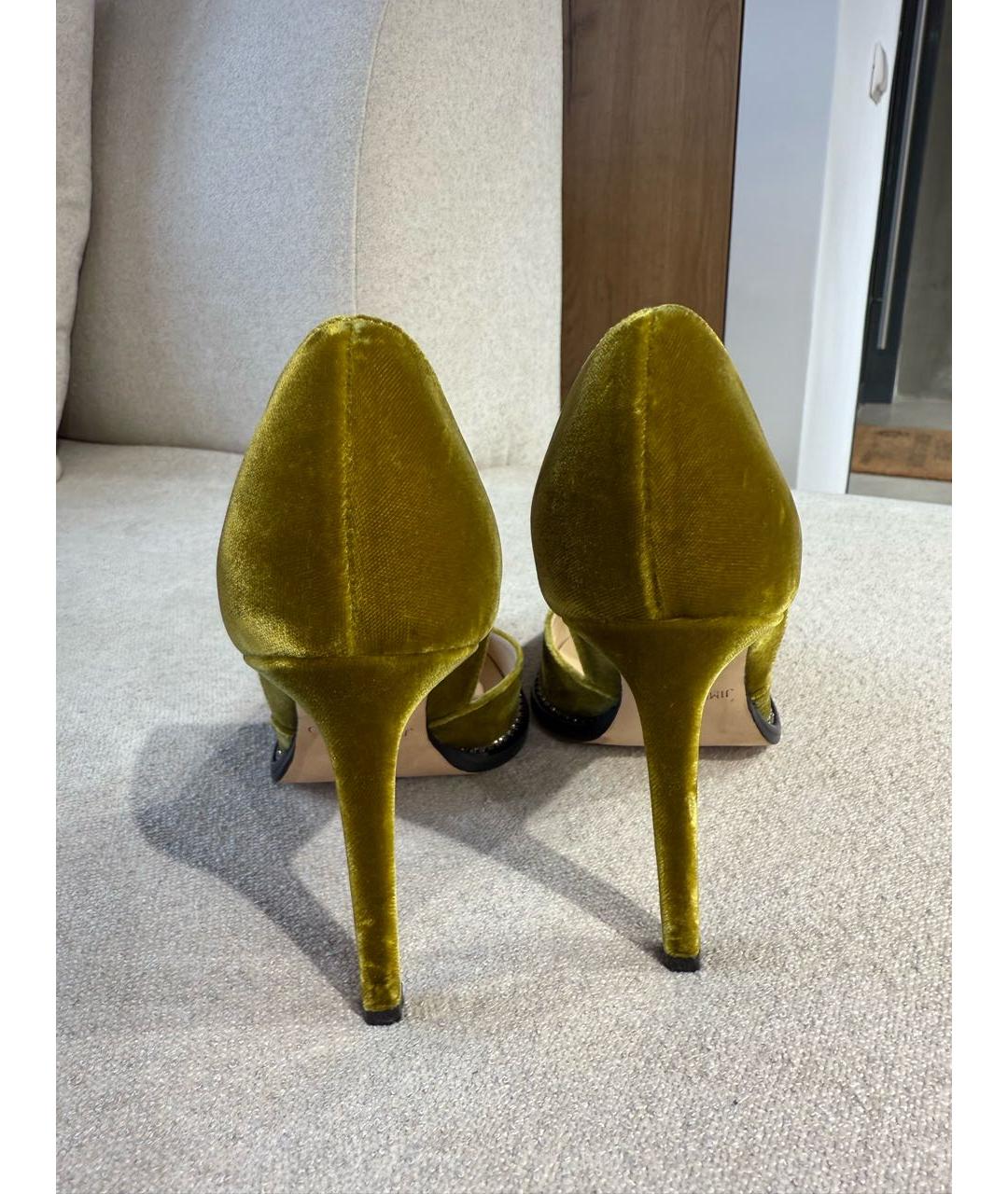 JIMMY CHOO Зеленые туфли, фото 3