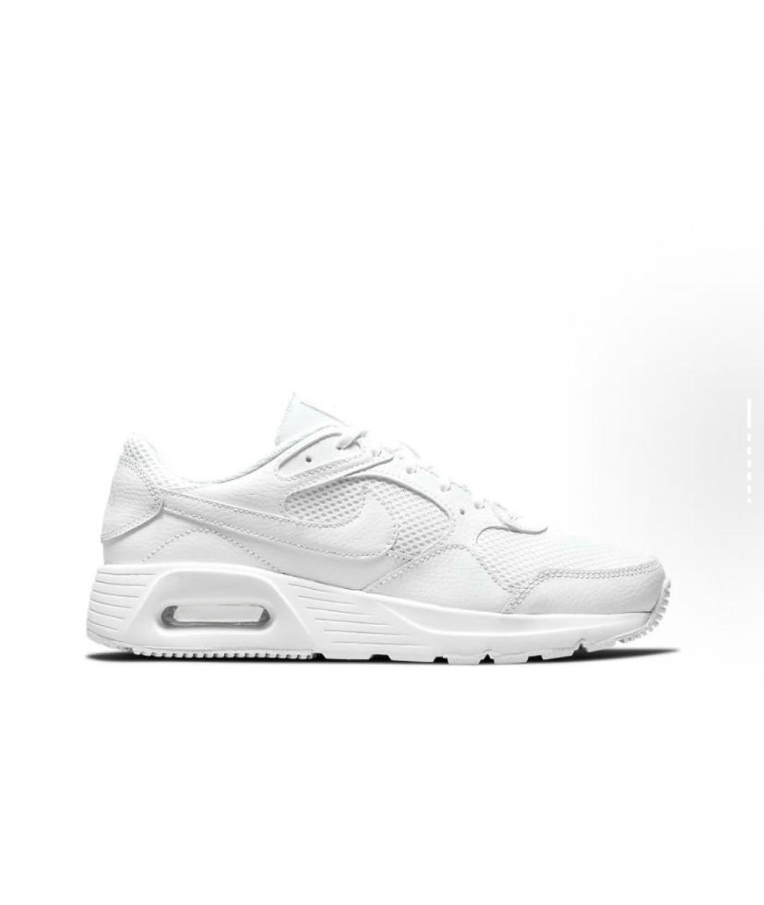 NIKE Белые текстильные кроссовки, фото 7