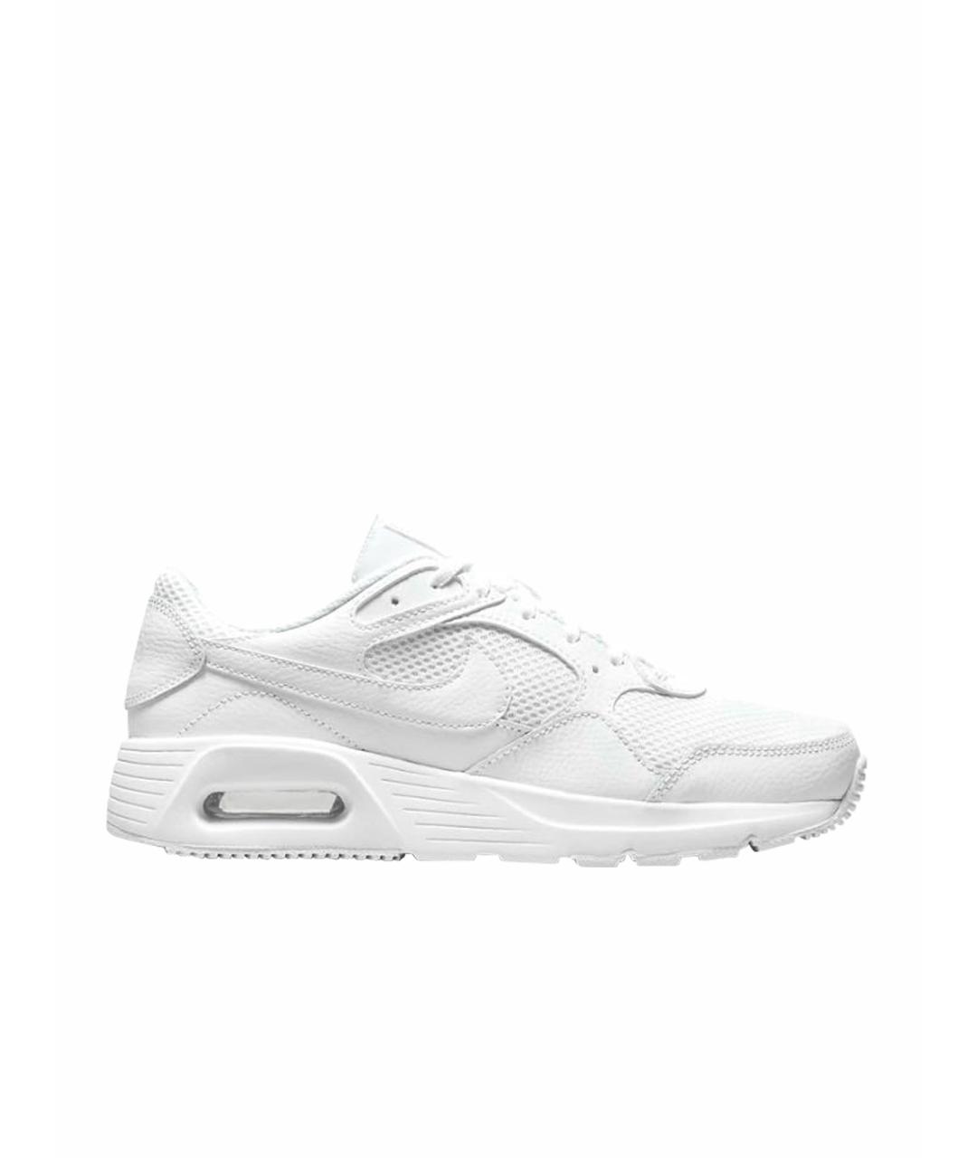 NIKE Белые текстильные кроссовки, фото 1