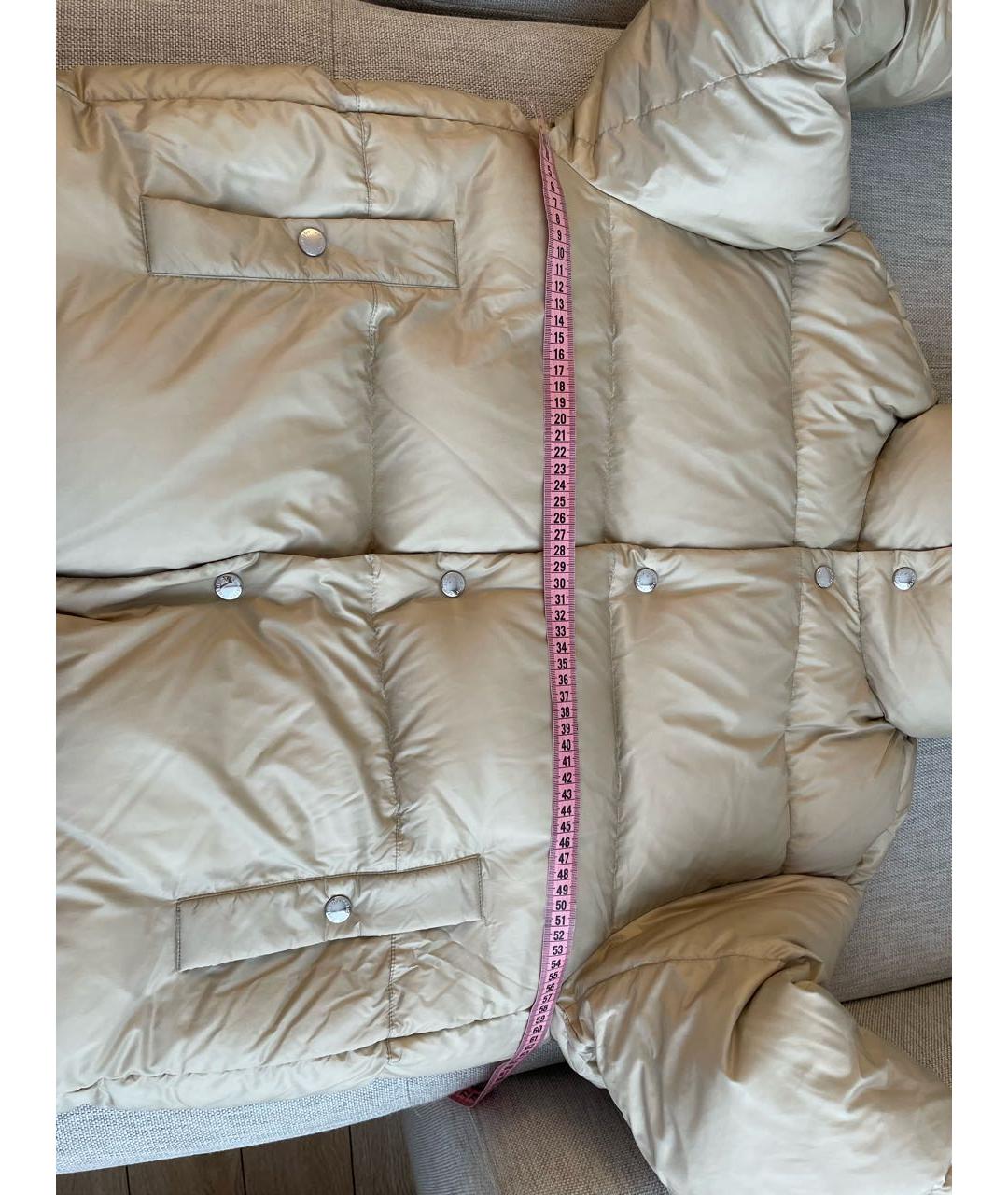 KHRISJOY Бежевый полиэстеровый пуховик, фото 6