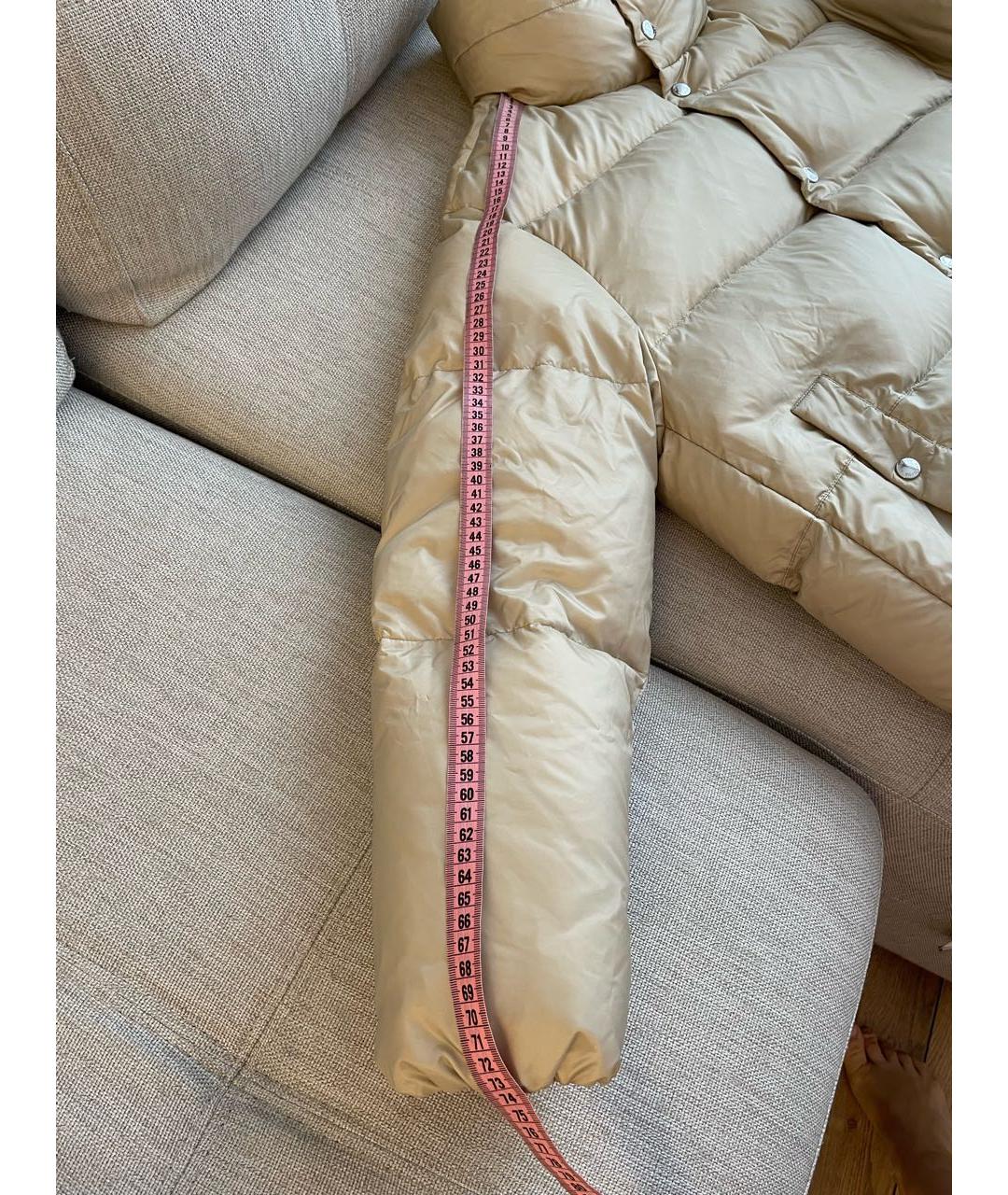 KHRISJOY Бежевый полиэстеровый пуховик, фото 7