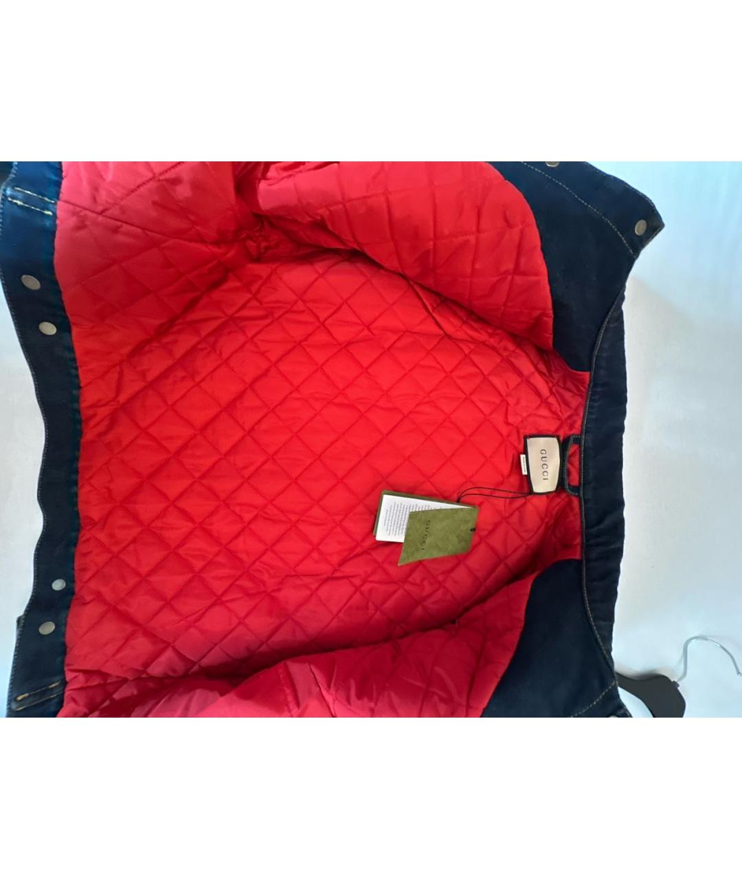 GUCCI Деним куртка, фото 3