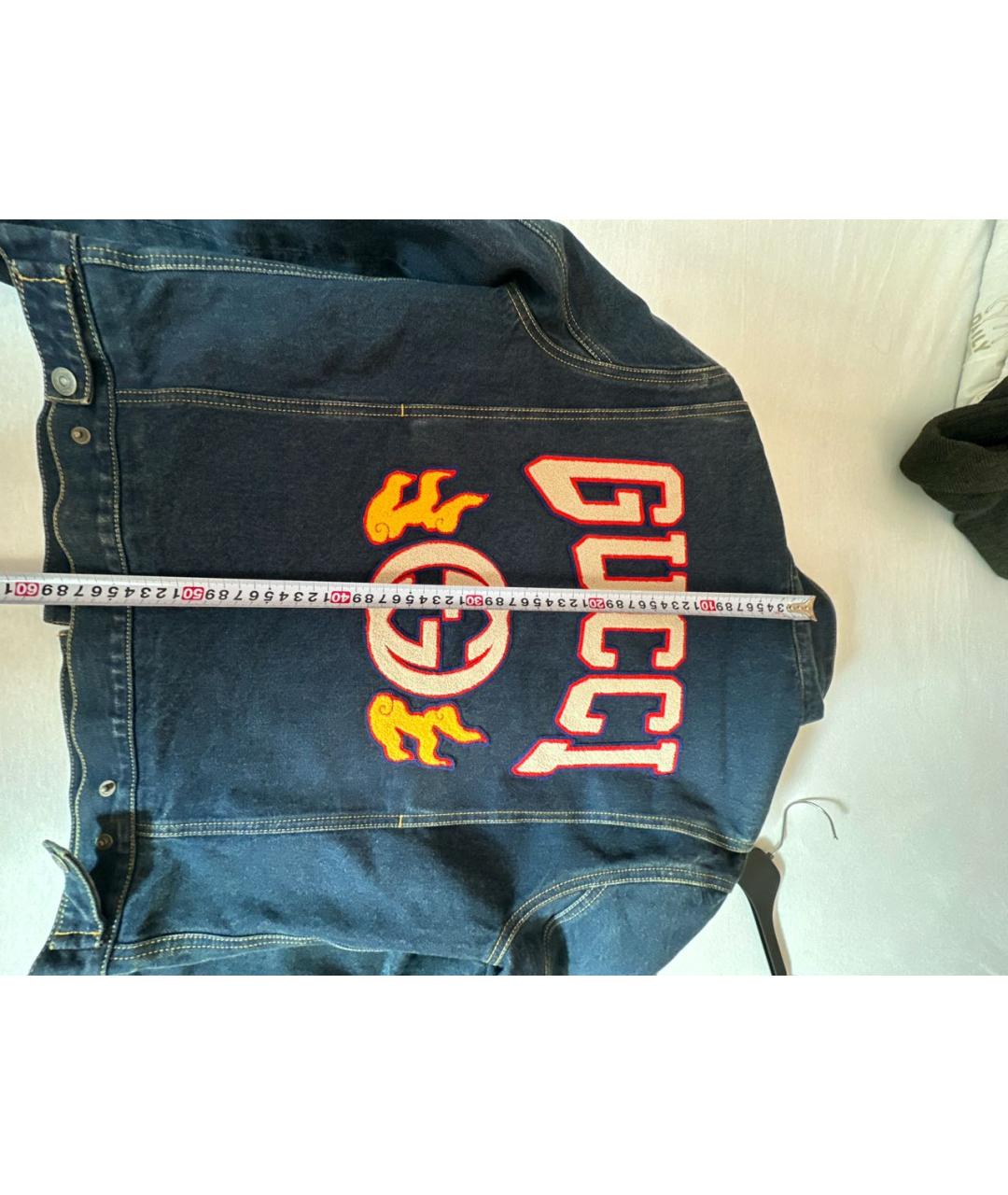 GUCCI Деним куртка, фото 6