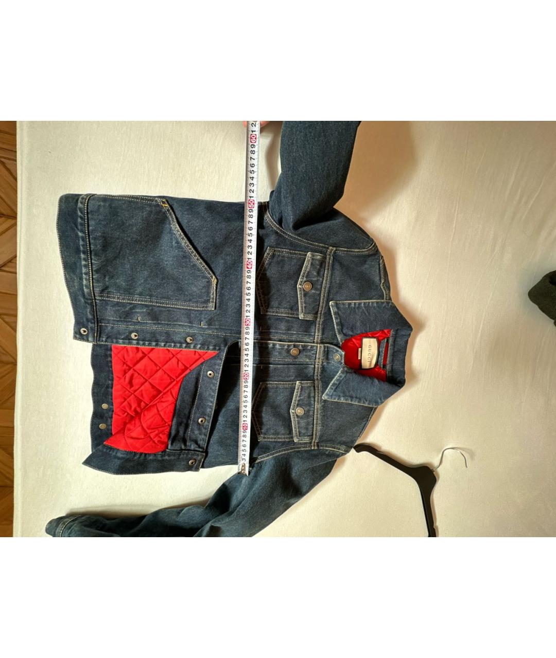 GUCCI Деним куртка, фото 5