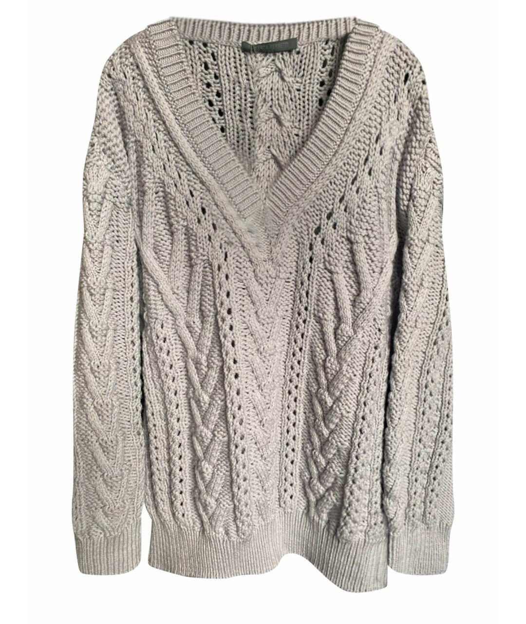 ALBERTA FERRETTI Серый джемпер / свитер, фото 1