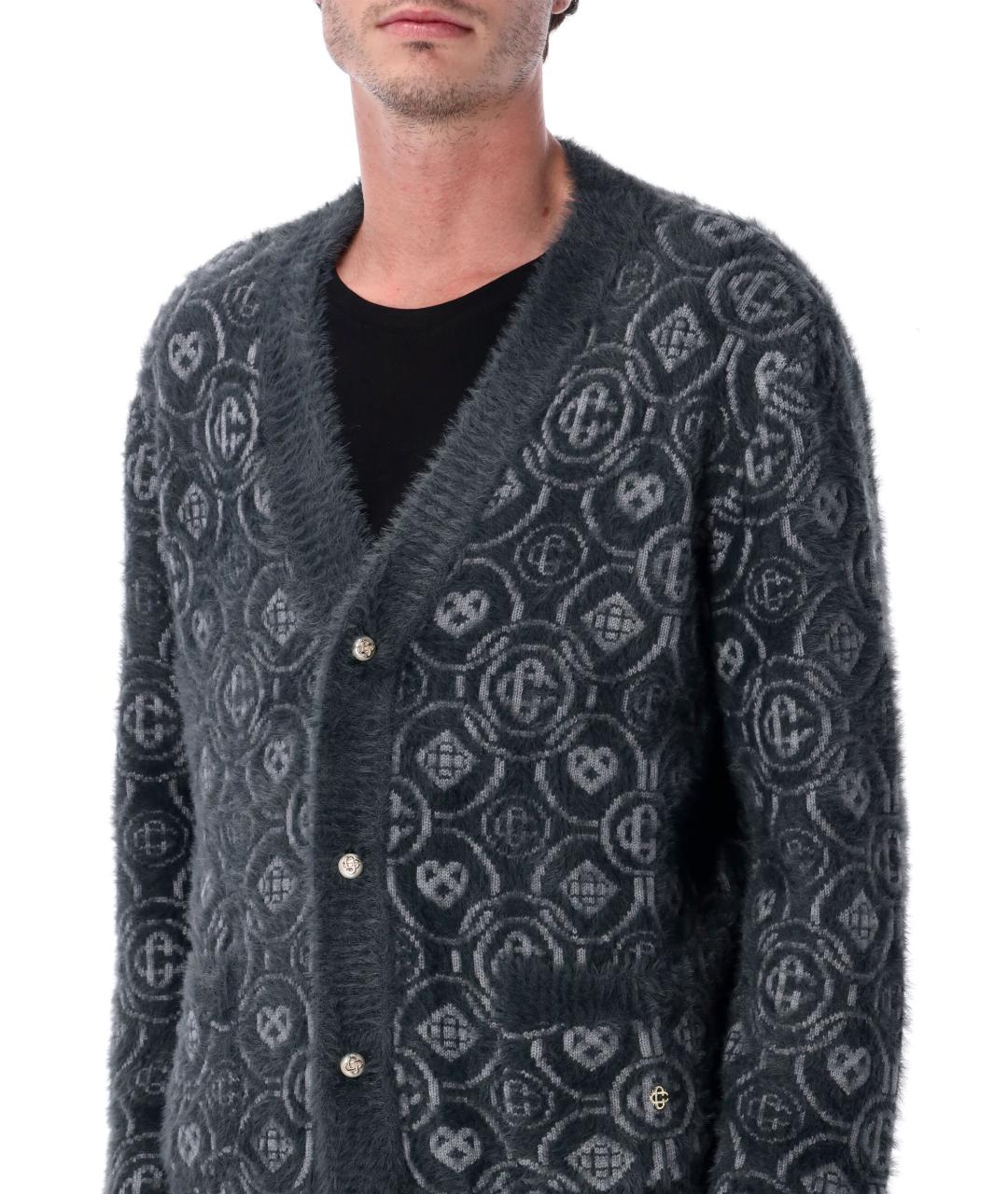 CASABLANCA Мульти шерстяной кардиган, фото 3