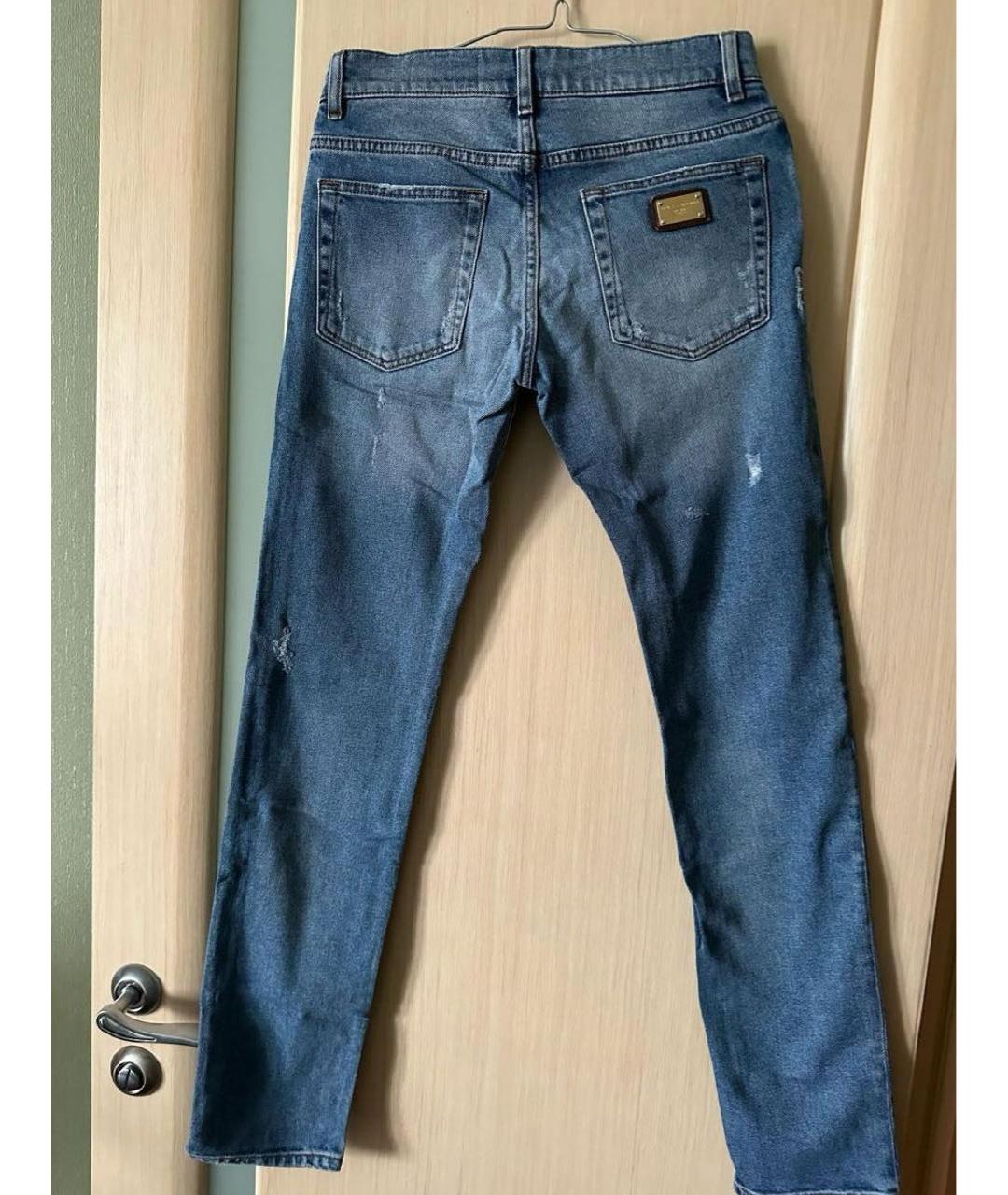 DOLCE&GABBANA Голубые джинсы, фото 2