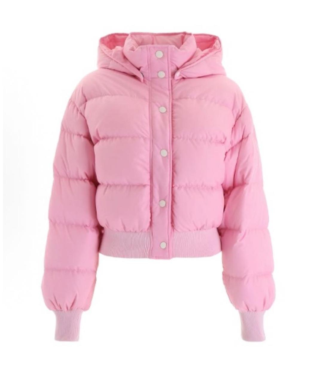 MSGM Розовый пуховик, фото 6