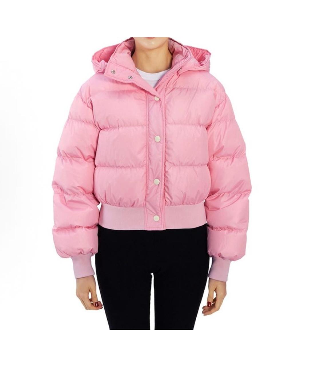MSGM Розовый пуховик, фото 2