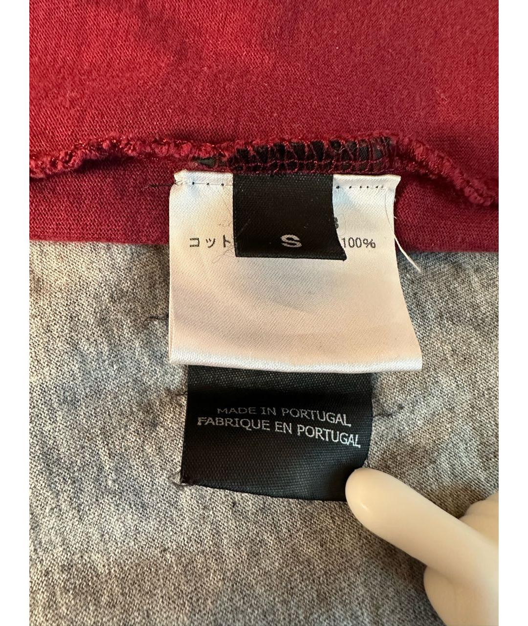 VETEMENTS Серая хлопковая футболка, фото 7