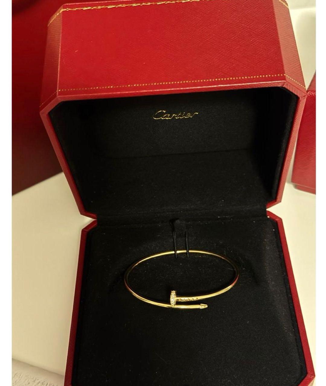 CARTIER Золотой браслет из желтого золота, фото 3