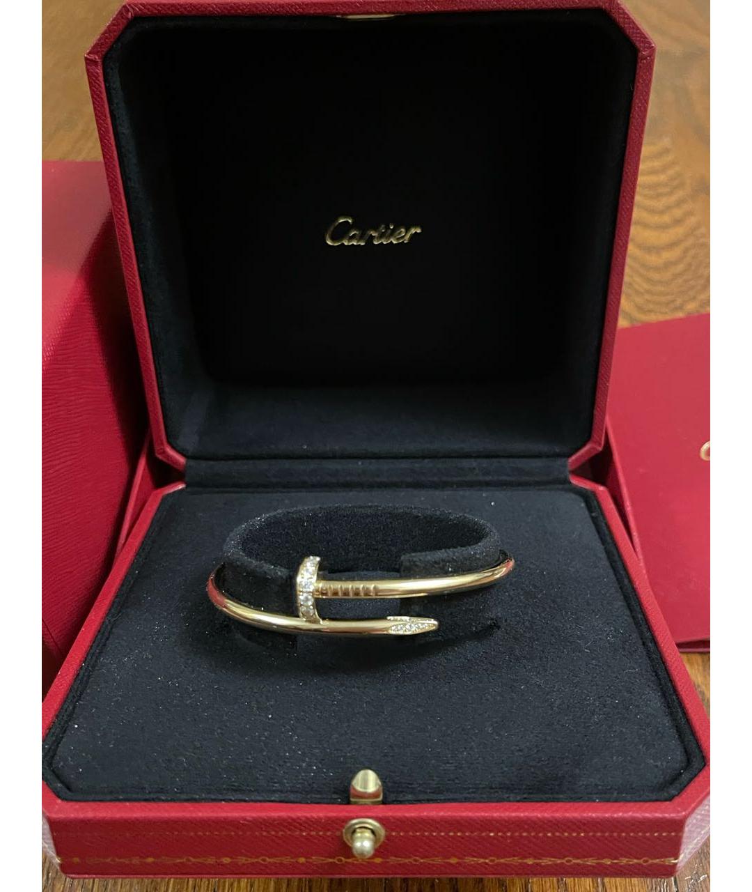 CARTIER Золотой браслет из желтого золота, фото 2