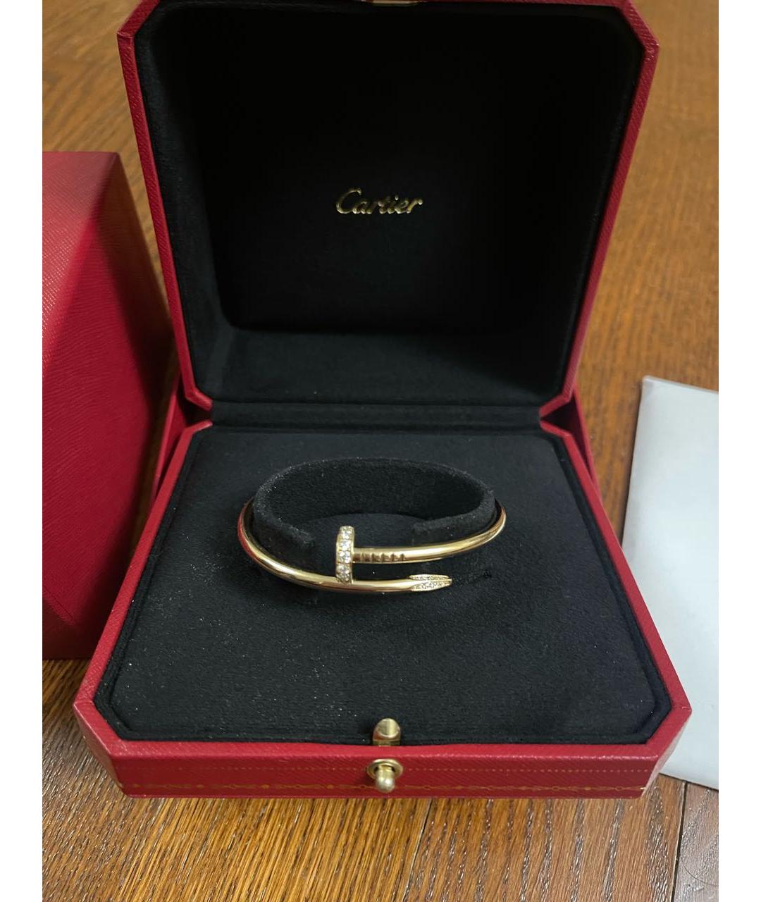 CARTIER Золотой браслет из желтого золота, фото 4