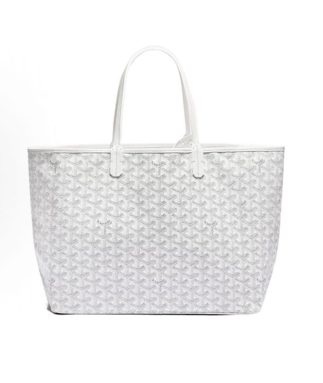 GOYARD Белая сумка тоут, фото 2