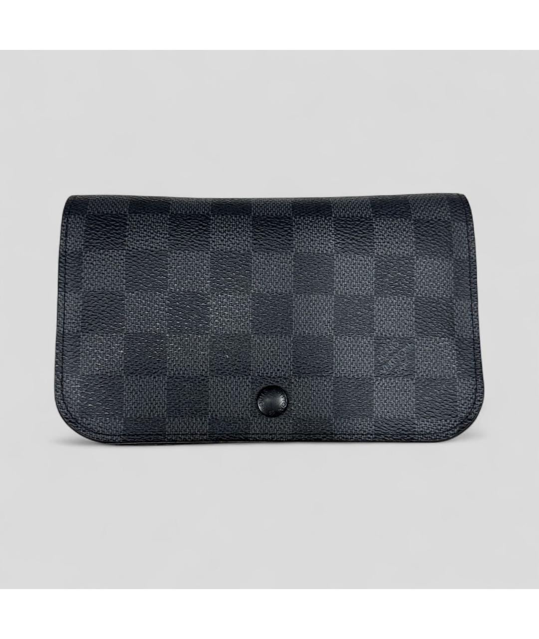 LOUIS VUITTON Антрацитовая поясная сумка, фото 9