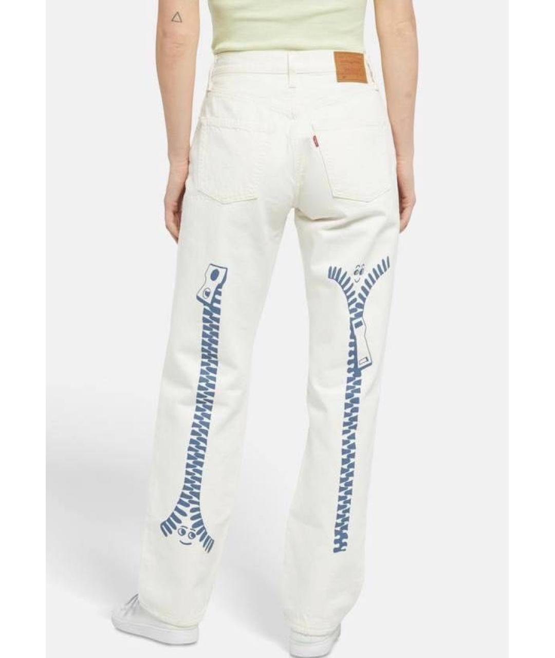LEVI'S Хлопковые прямые джинсы, фото 2
