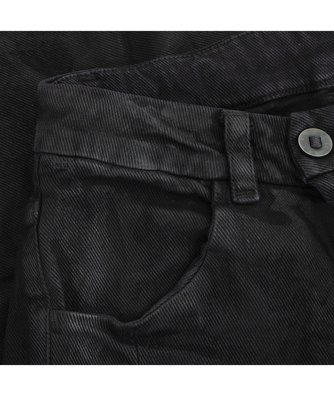 BORIS BIDJAN Черные хлопковые джинсы скинни, фото 4