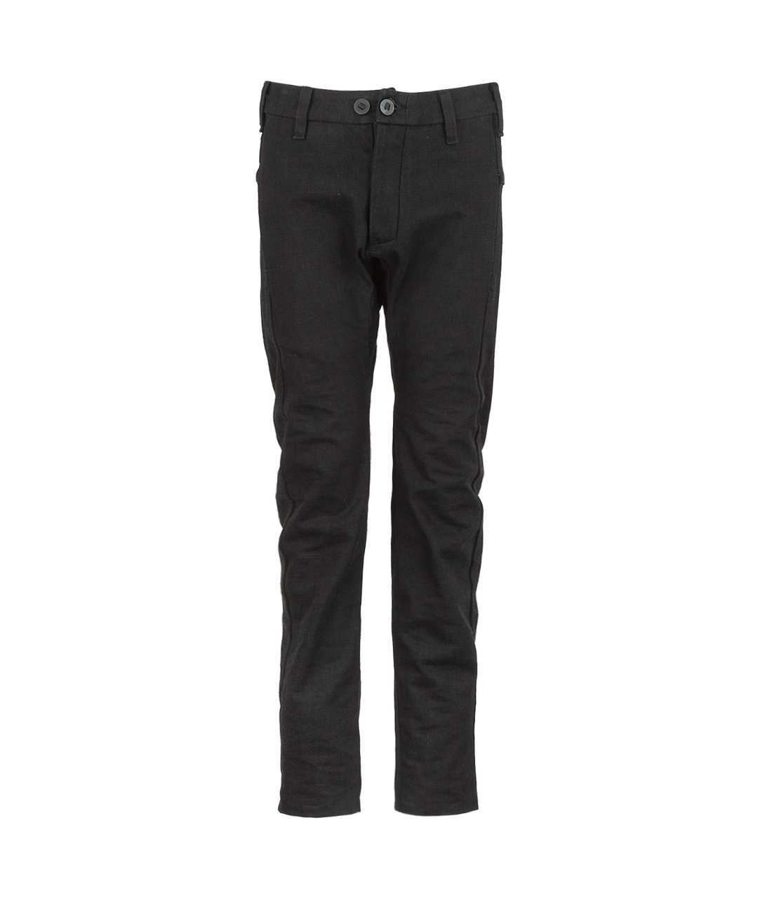 BORIS BIDJAN Черные хлопковые джинсы скинни, фото 1