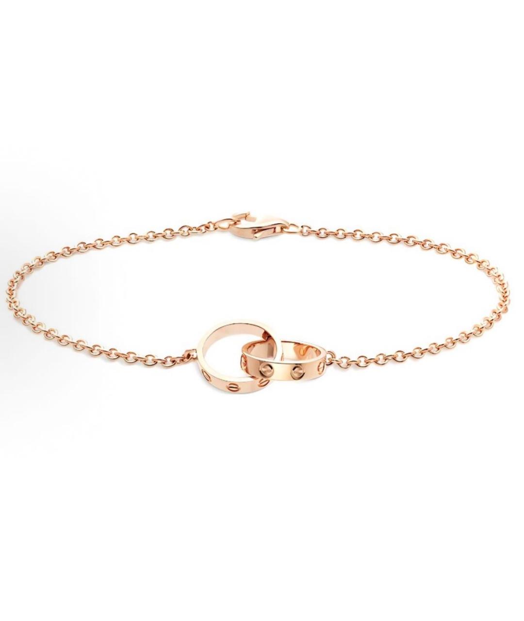 CARTIER Золотой браслет из розового золота, фото 1
