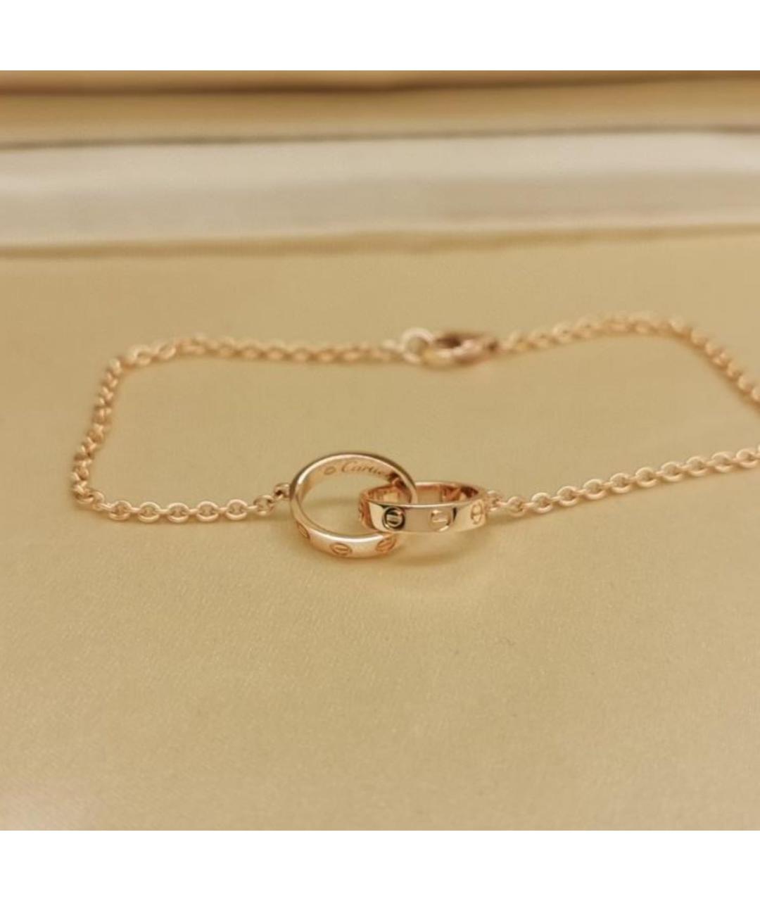 CARTIER Золотой браслет из розового золота, фото 4