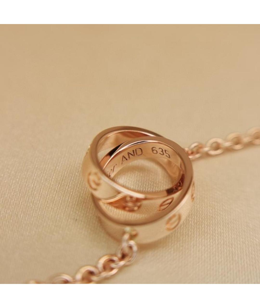 CARTIER Золотой браслет из розового золота, фото 5