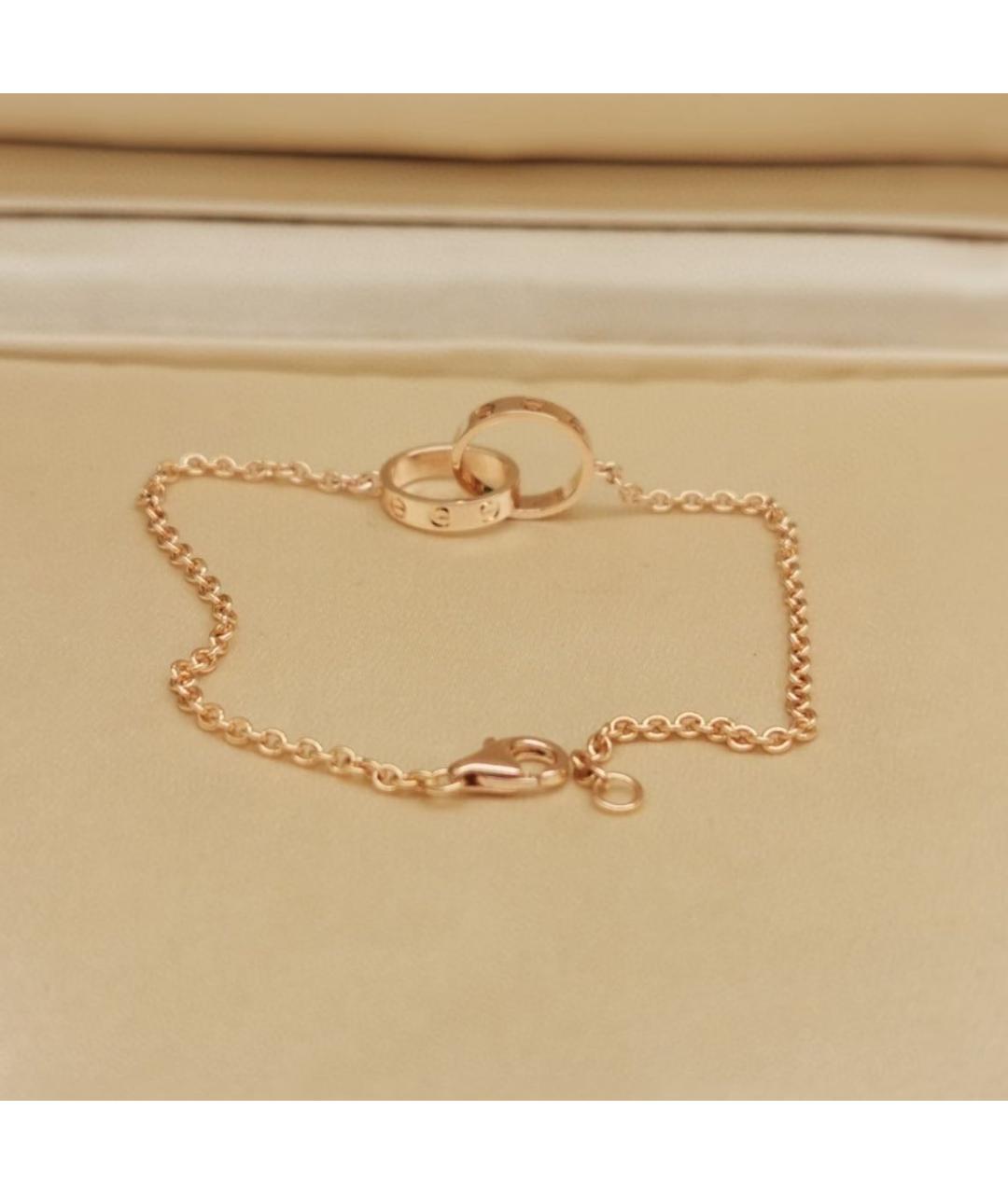 CARTIER Золотой браслет из розового золота, фото 3