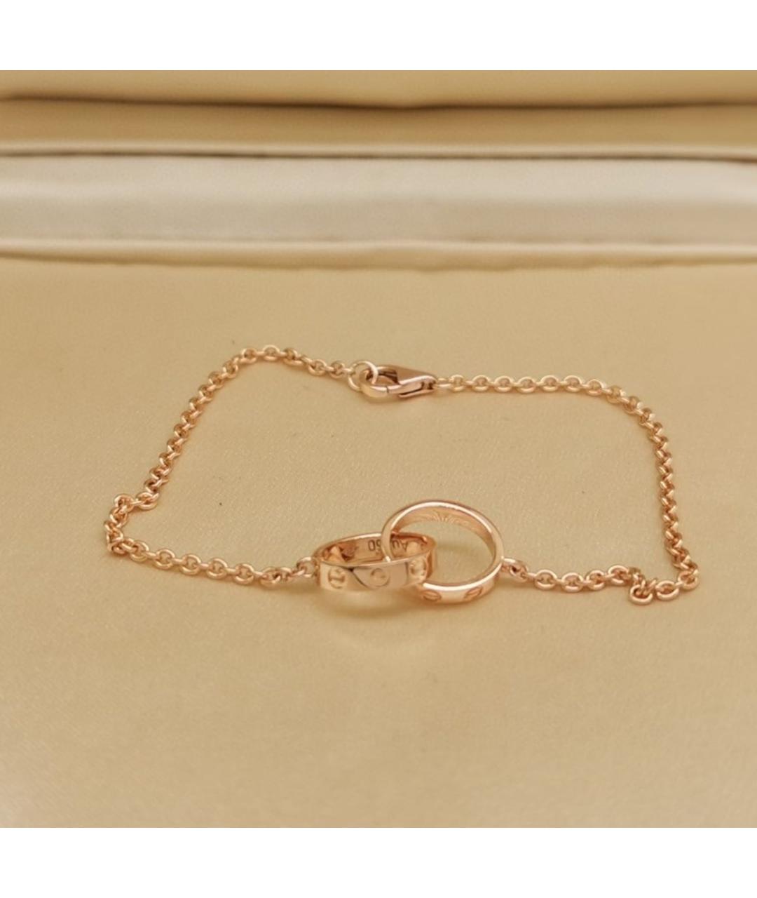 CARTIER Золотой браслет из розового золота, фото 2