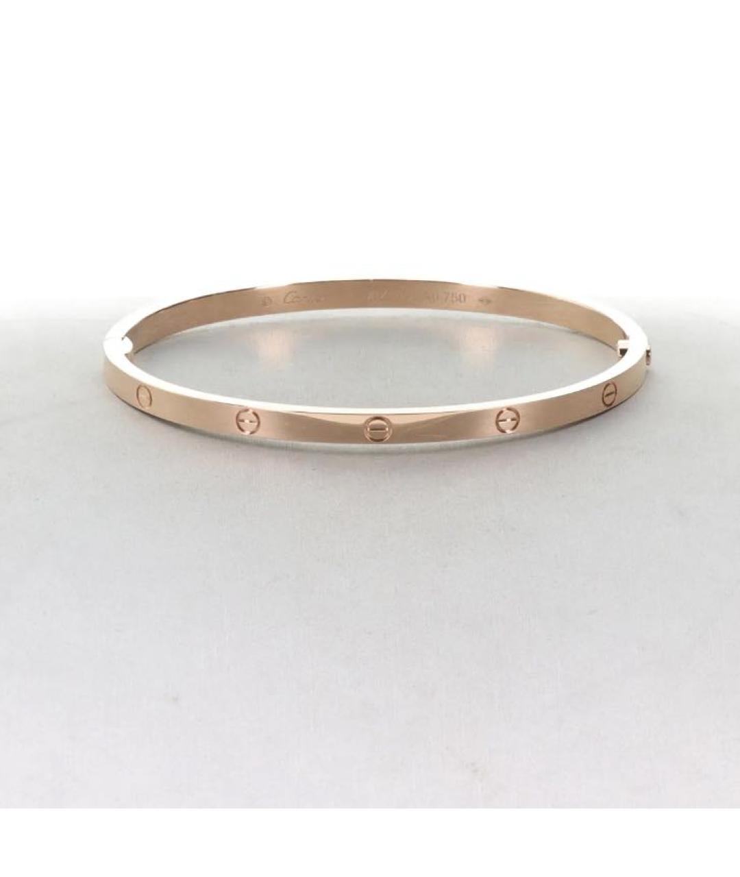 CARTIER Золотой браслет из розового золота, фото 3