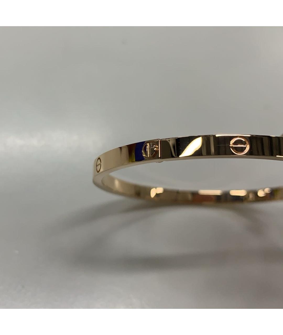 CARTIER Золотой браслет из розового золота, фото 5