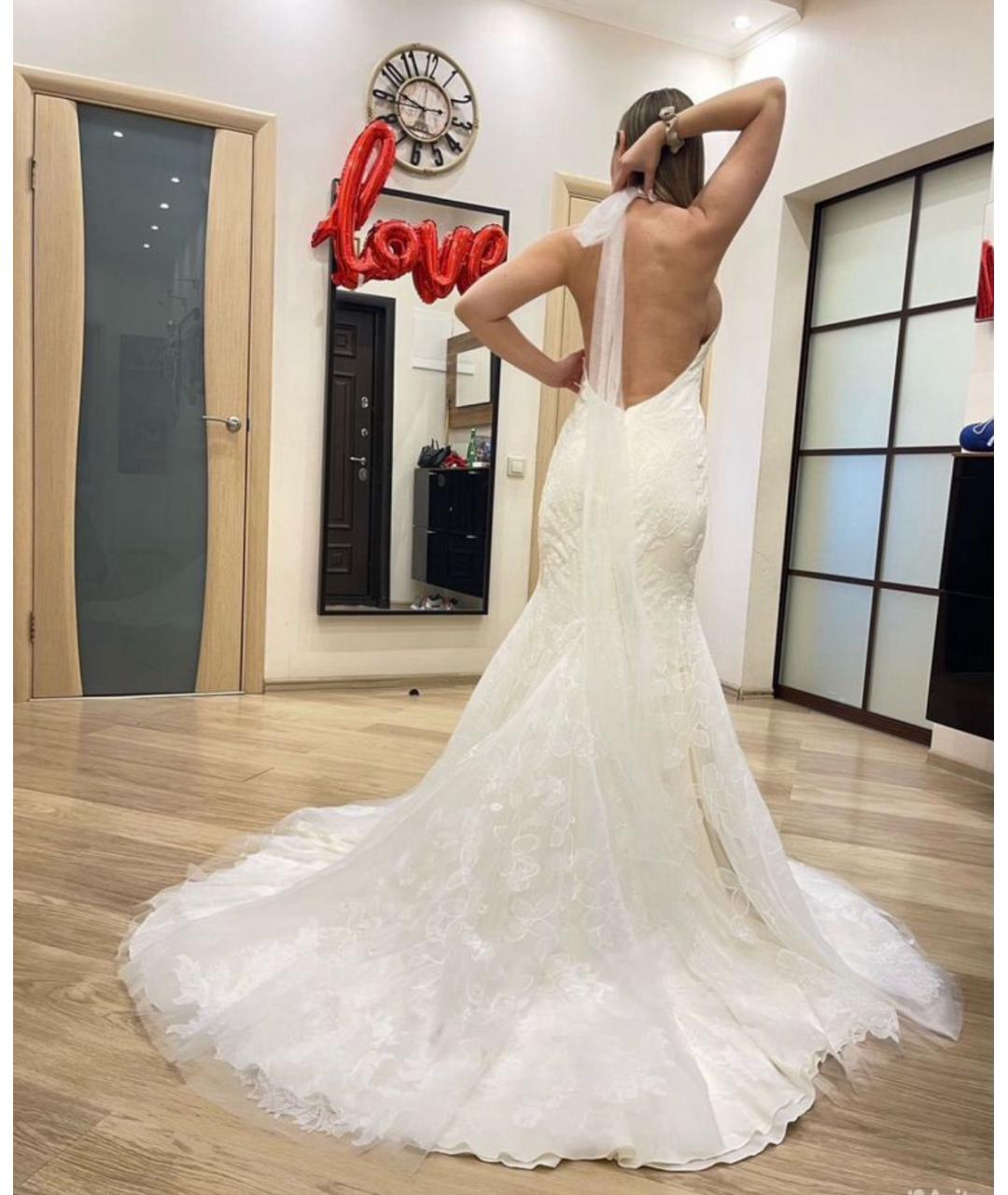 VERA WANG Белое свадебное платье, фото 2