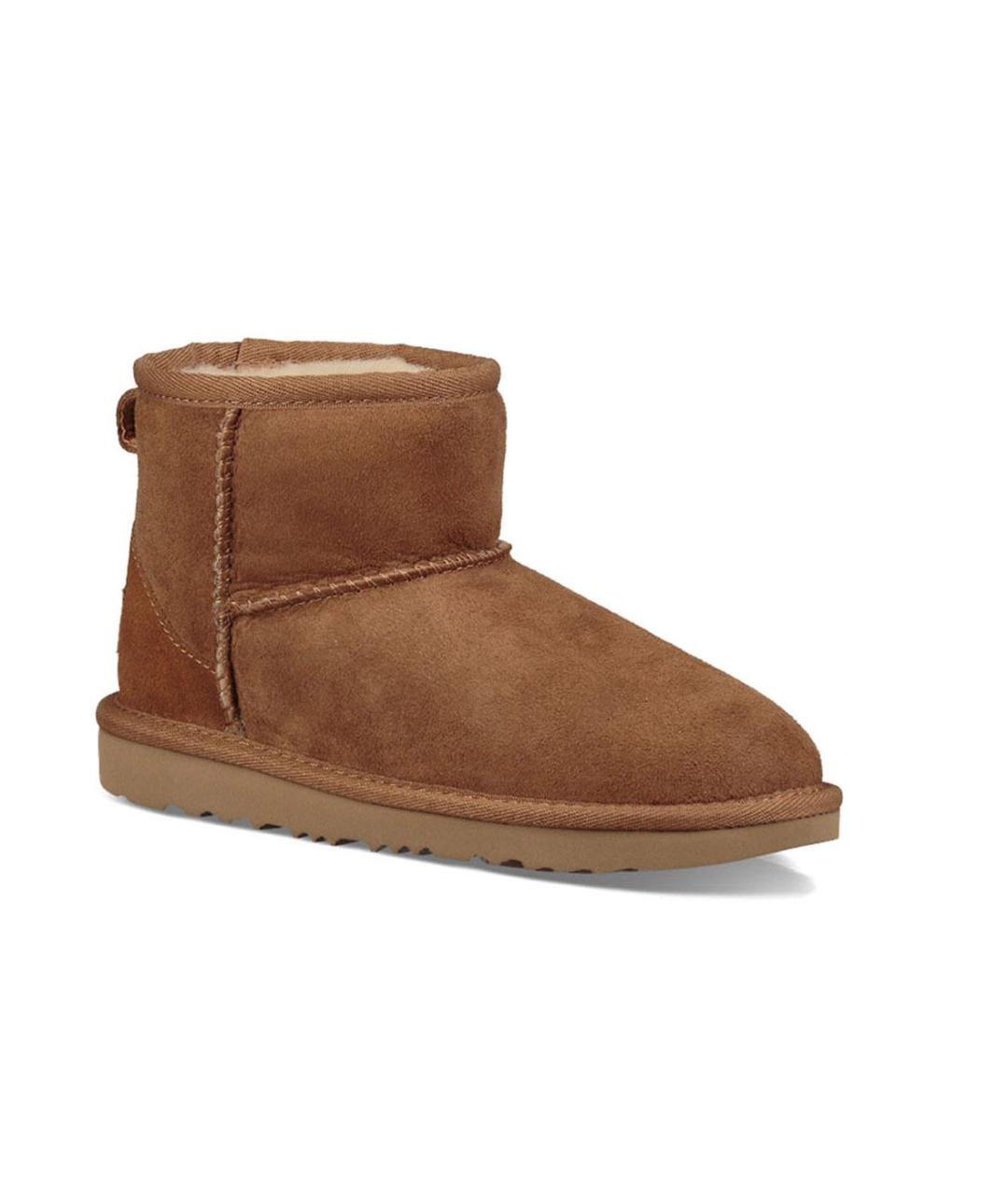 UGG AUSTRALIA Коричневые замшевые полусапоги, фото 1