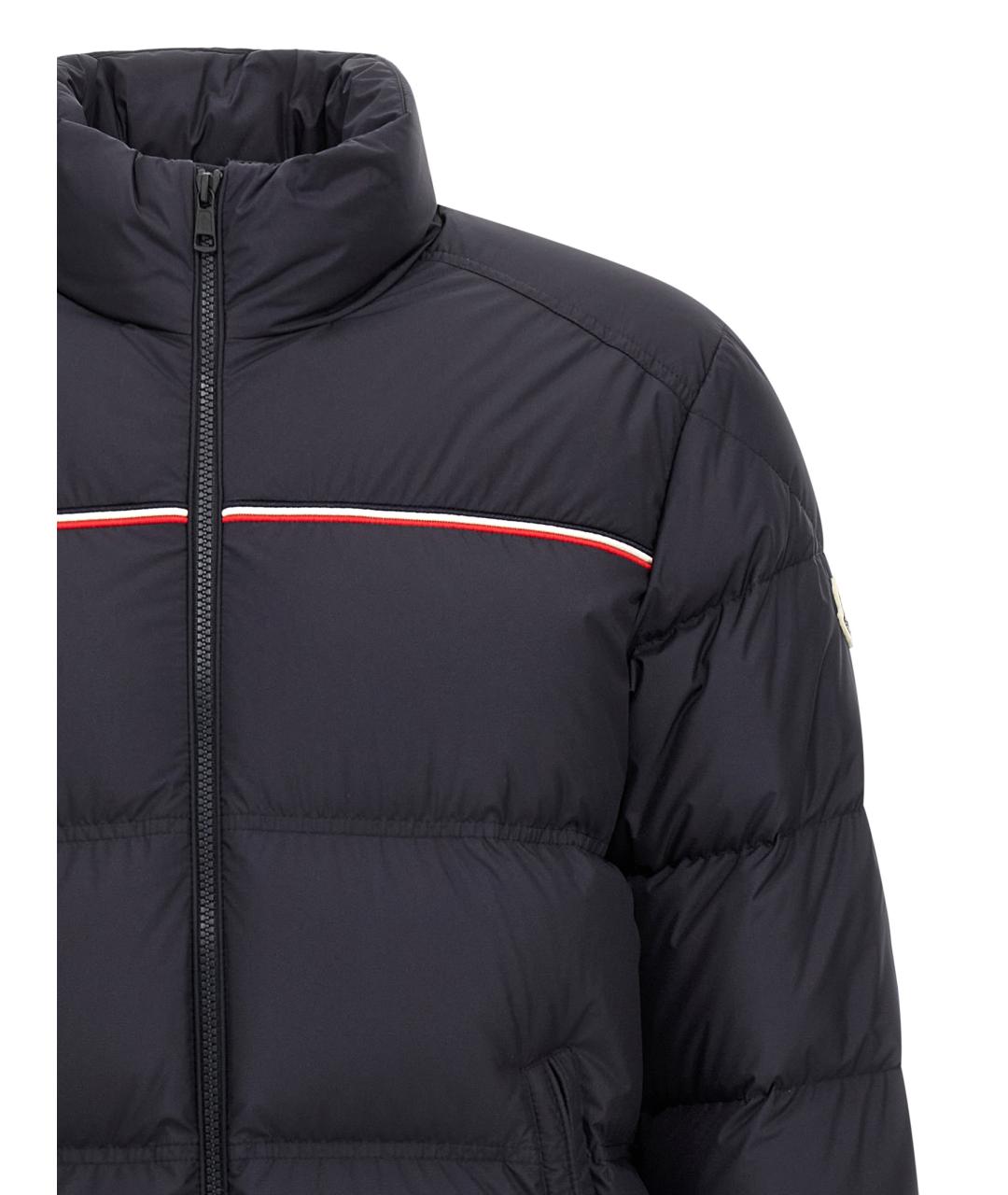 MONCLER Синий полиэстеровый пуховик, фото 3