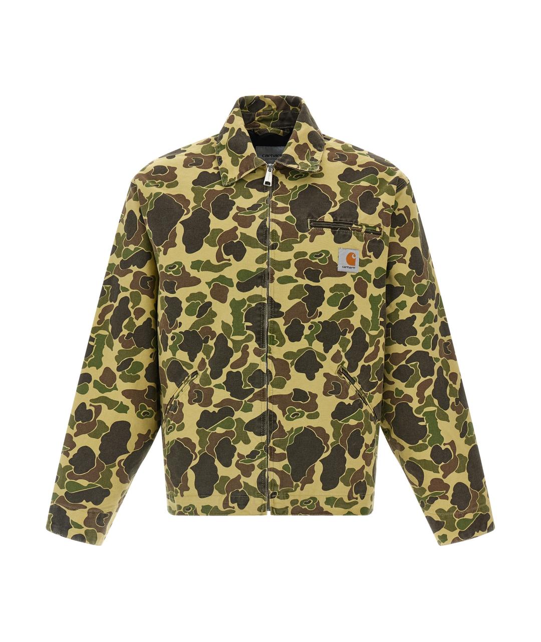 CARHARTT WIP Хаки хлопковая куртка, фото 1