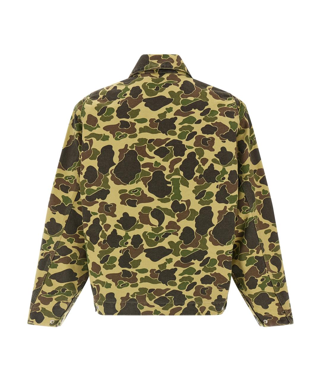 CARHARTT WIP Хаки хлопковая куртка, фото 2