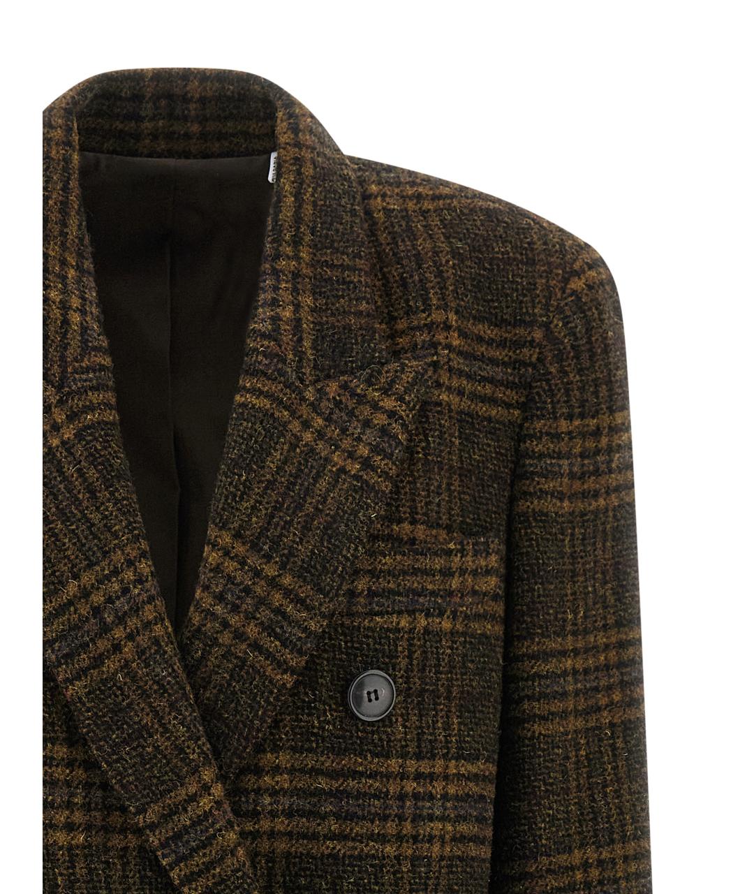 ISABEL MARANT ETOILE Мульти шерстяное пальто, фото 3